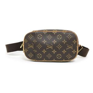 Louis Vuitton Monogram Pochette Gange Body Bag Waist Pouch